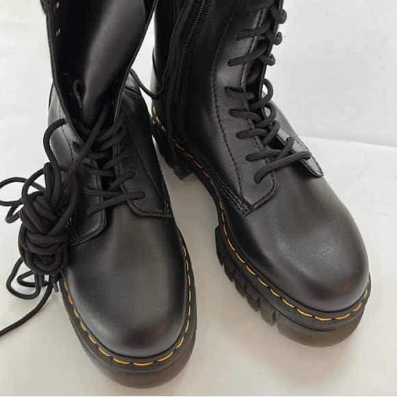 Dr Martens  audrick tall boots size 8 black - Picture 8 of 12